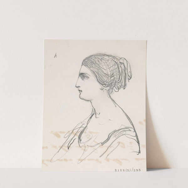 Portrait of a Woman by Nicaise De Keyser