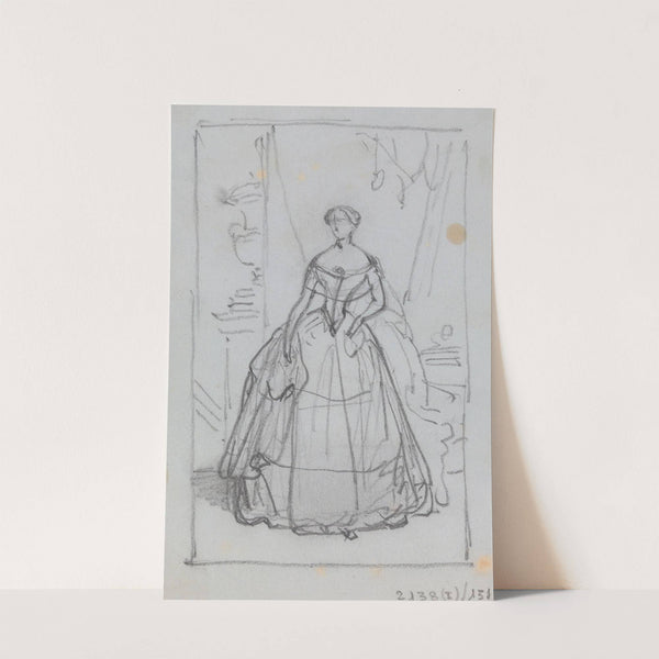 Portrait of a Woman by Nicaise De Keyser