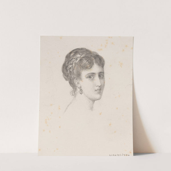 Portrait of a Woman by Nicaise De Keyser