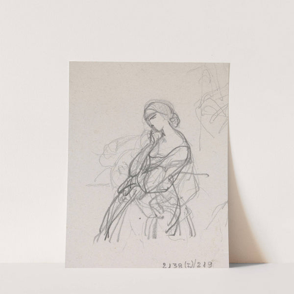 Portrait of a Woman by Nicaise De Keyser