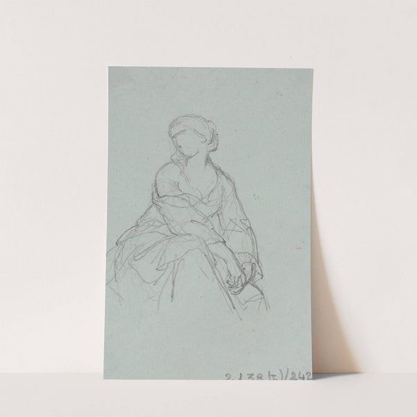 Portrait of a Woman by Nicaise De Keyser