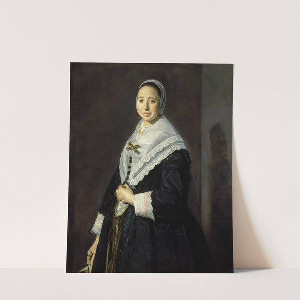 Portrait of a Woman (c.1650–52) by Frans Hals