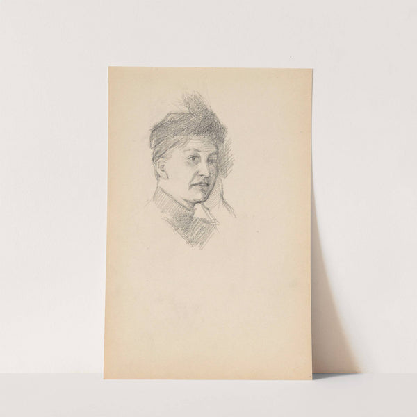 Portrait of a woman by Signe Scheel