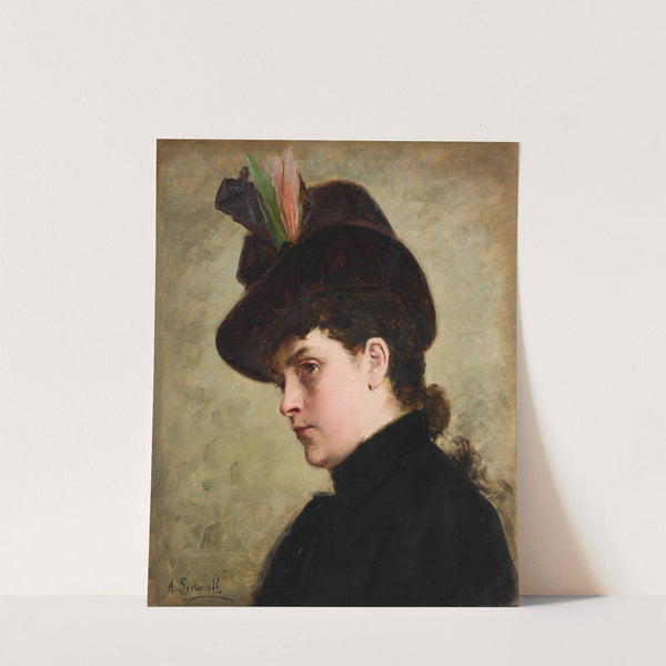 Portrait of a Woman by Amanda Sidwall
