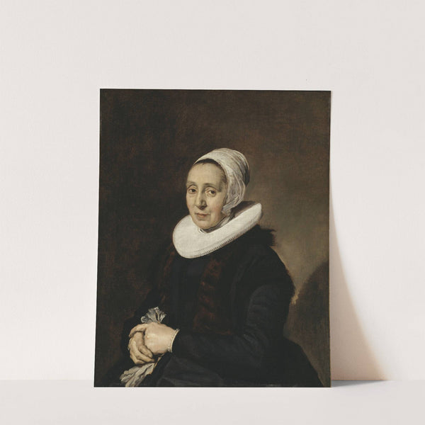 Portrait of a Woman (1643) by Frans Hals