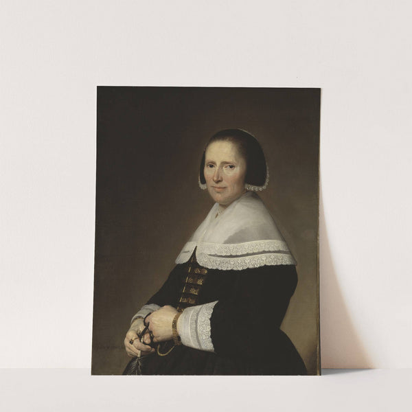 Portrait of a woman by Johannes Cornelisz Verspronck