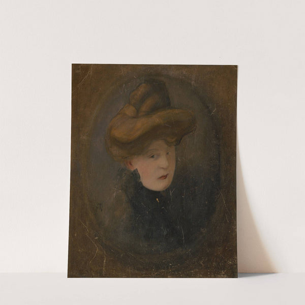 Portrait of a Woman by Alexander Kubínyi