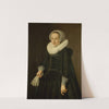 Portrait of a woman by Nicolaes Eliasz. Pickenoy