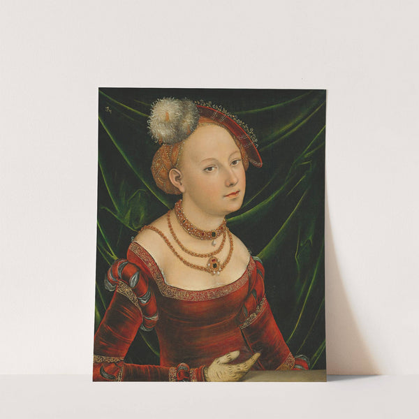 Portrait Of A Woman by Lucas Cranach the Younger