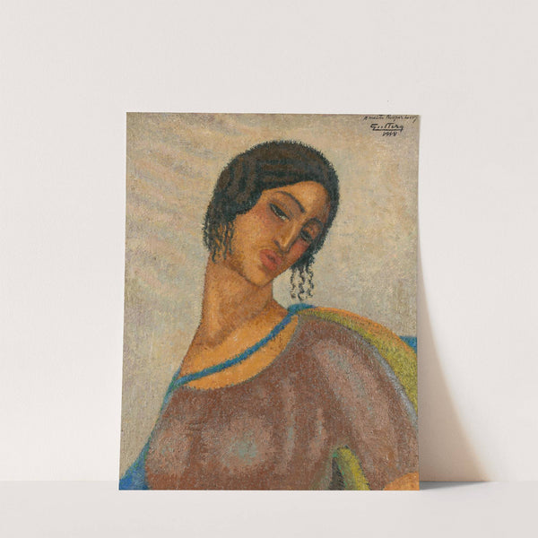 Portrait of a woman (1918) by Alfredo Guttero