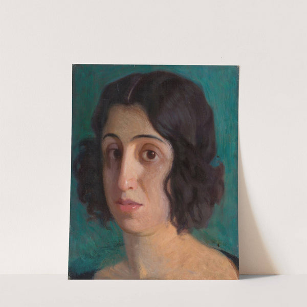 Portrait of a woman (1915) by Edward Butrymowicz