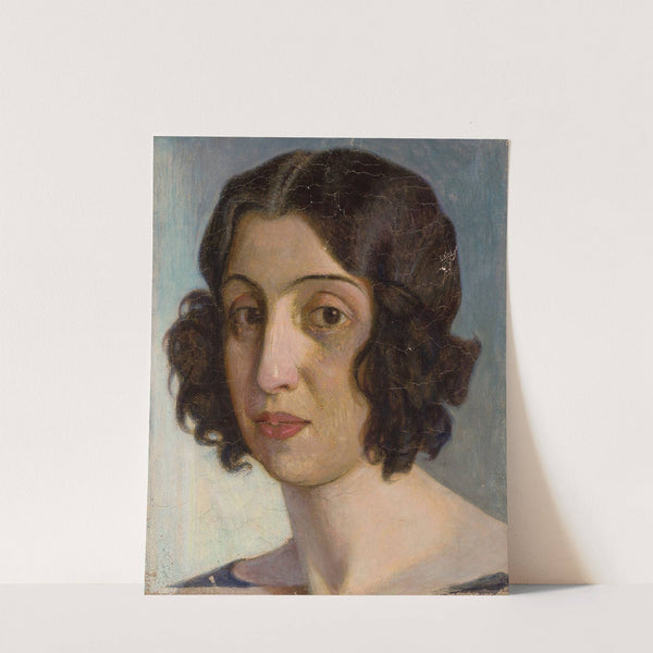 Portrait of a woman (1915) by Edward Butrymowicz