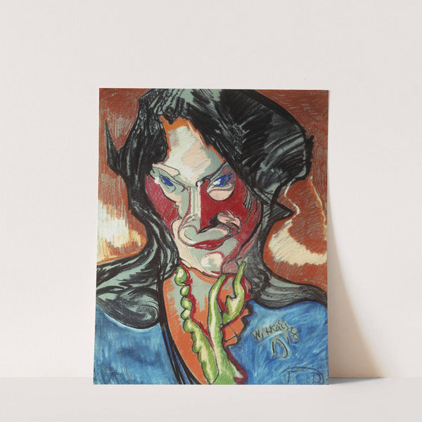 Portrait of a woman (1918) by Stanisław Ignacy Witkiewicz