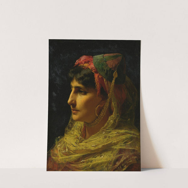 Portrait Of A Woman by Frederick Arthur Bridgman