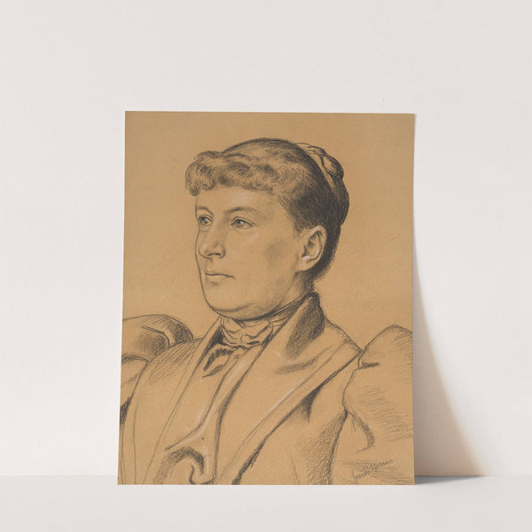 Portrait of a woman (1880 - 1900) by Hans Thoma