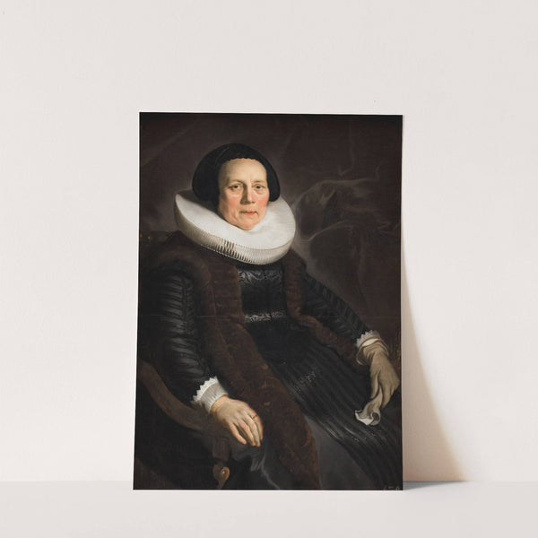 Portrait of a Woman by Jacob Adriaensz Backer