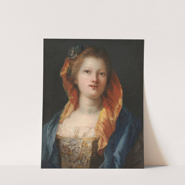 Portrait of a Woman (1762-1770) by Giovanni Domenico Tiepolo