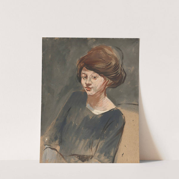 Portrait Of A Woman by Jean-Louis Forain