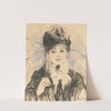 Portrait Of A Woman by Madeleine-Jeanne Lemaire