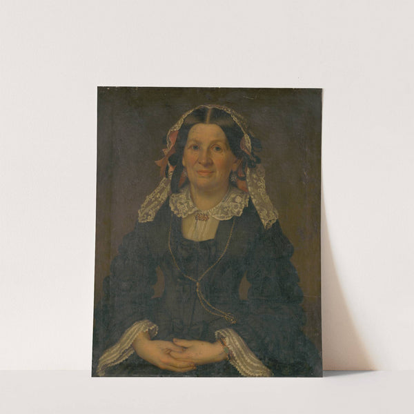 Portrait of a Woman (1856) by Benno Fischer