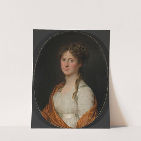 Portrait of a woman by Jens Juel