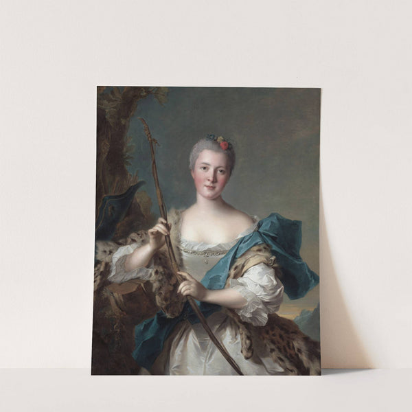 Portrait of a Woman as Diana by Jean-Marc Nattier