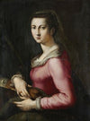 Portrait of a Woman as Saint Catherine