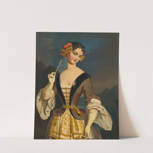 Portrait Of A Woman, Half-Length (Circa 1830) by French School