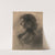 Portrait of a Woman in Profile, Turned to the Left by William Sommer