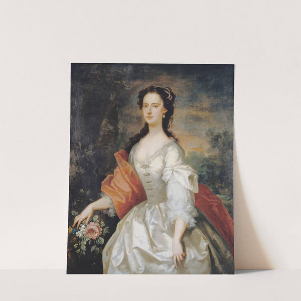 Portrait of a Woman in White by John Vanderbank