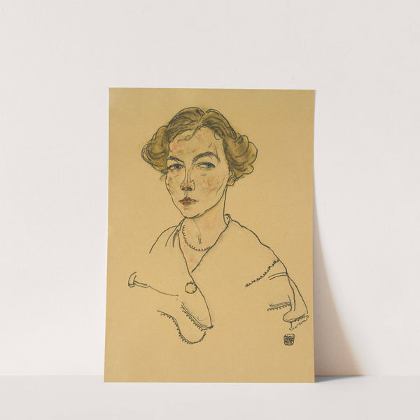 Portrait of a Woman (Lilly Steiner) (1918) by Egon Schiele