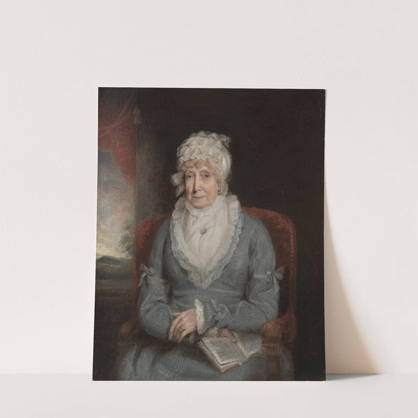 Portrait of a Woman (Mrs. Ann Hivlyn) by Anonymous