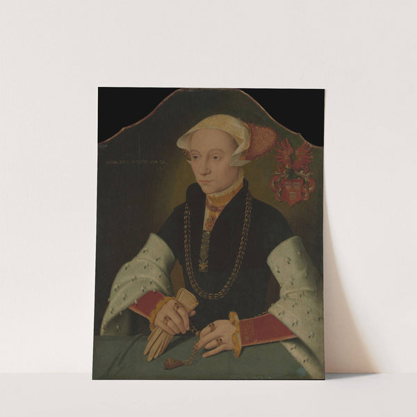Portrait of a Woman of the Slosgin Family of Cologne (1557) by Barthel Bruyn the Younger