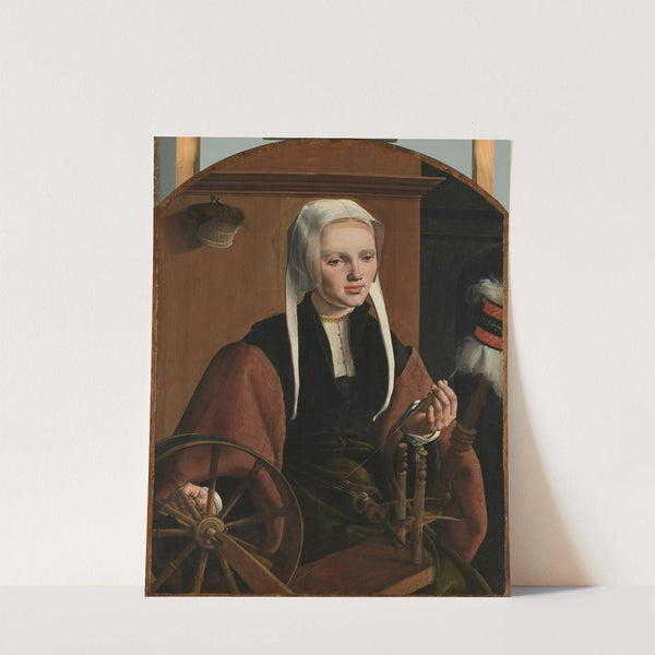 Portrait of a Woman, possibly Anne Codde (1529) by Maarten Van Heemskerck