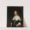 Portrait of a Woman, Possibly Maria Trip by Rembrandt van Rijn