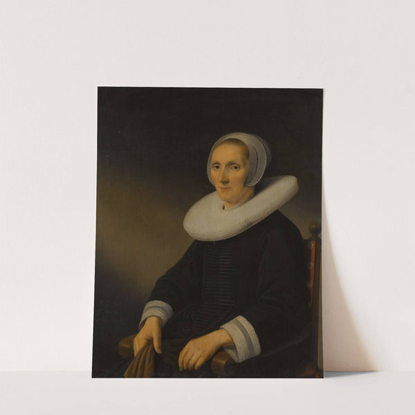 Portrait of a Woman, probably Jacobmina de Grebber (1652) by Anthonie Palamedesz.