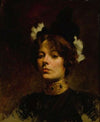 Portrait Of A Woman With A Jeweled Collar