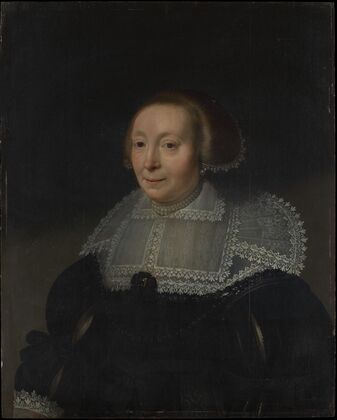 Portrait of a Woman with a Lace Collar (ca. 1632–35)