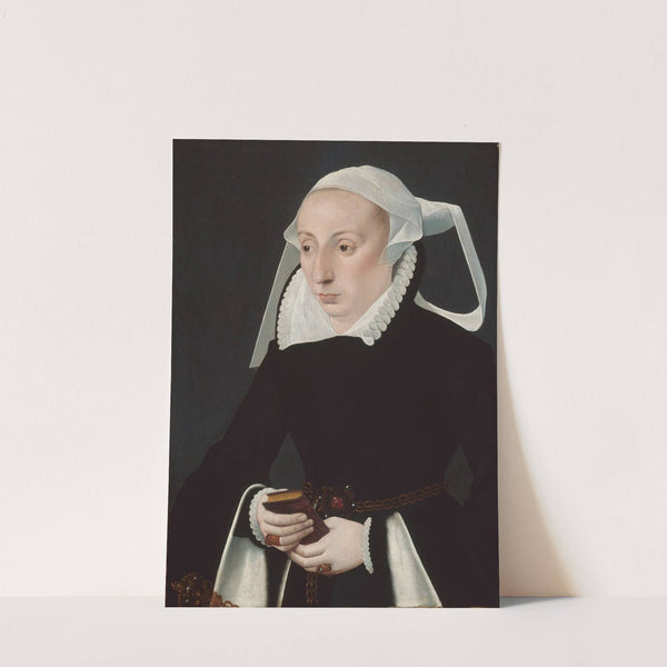 Portrait of a Woman with a Prayer Book by Barthel Bruyn the Younger