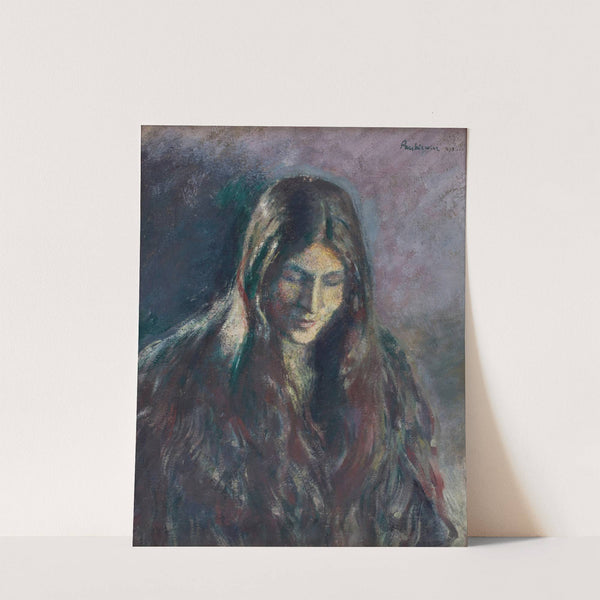 Portrait of a Woman (Young Woman) by Józef Pankiewicz