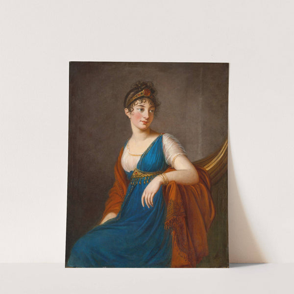 Portrait of a women traditionally called Mademoiselle George by Elisabeth Louise Vigée Le Brun