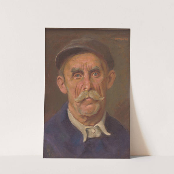 Portrait of a Worker by Milan Thomka Mitrovský