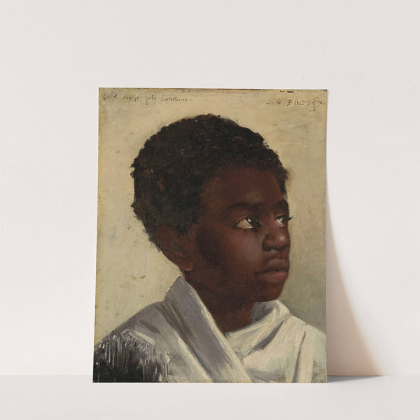 Portrait of a young African by Marie-Gabriel Biessy