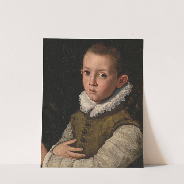 Portrait of a young boy by Santi Di Tito