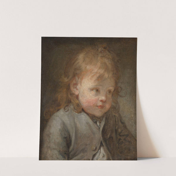 Portrait Of A Young Boy by Jean-Baptiste Greuze