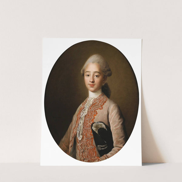 Portrait of a young boy (1772) by François-Hubert Drouais