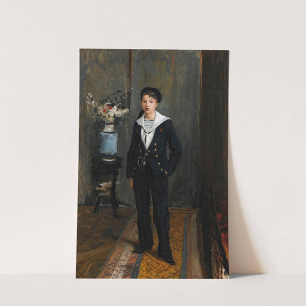 Portrait Of A Young Boy by Jules Bastien-Lepage
