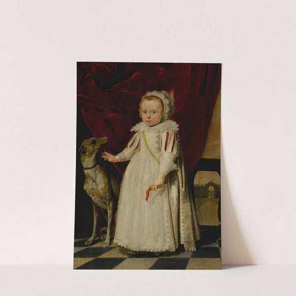 Portrait of a Young Boy And Dog In a Landscape by Jacob Gerritsz Cuyp