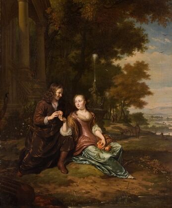 Portrait of a Young Couple
