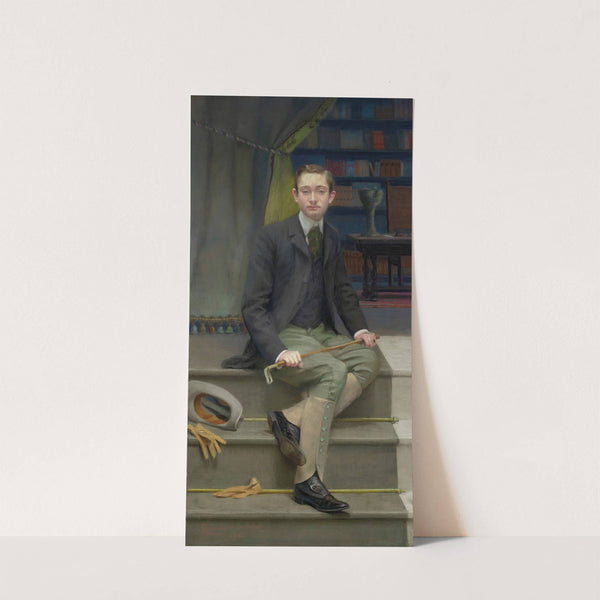 Portrait of a Young Edwardian Man by Jean-Pierre-Charles de Chabannes La Palice